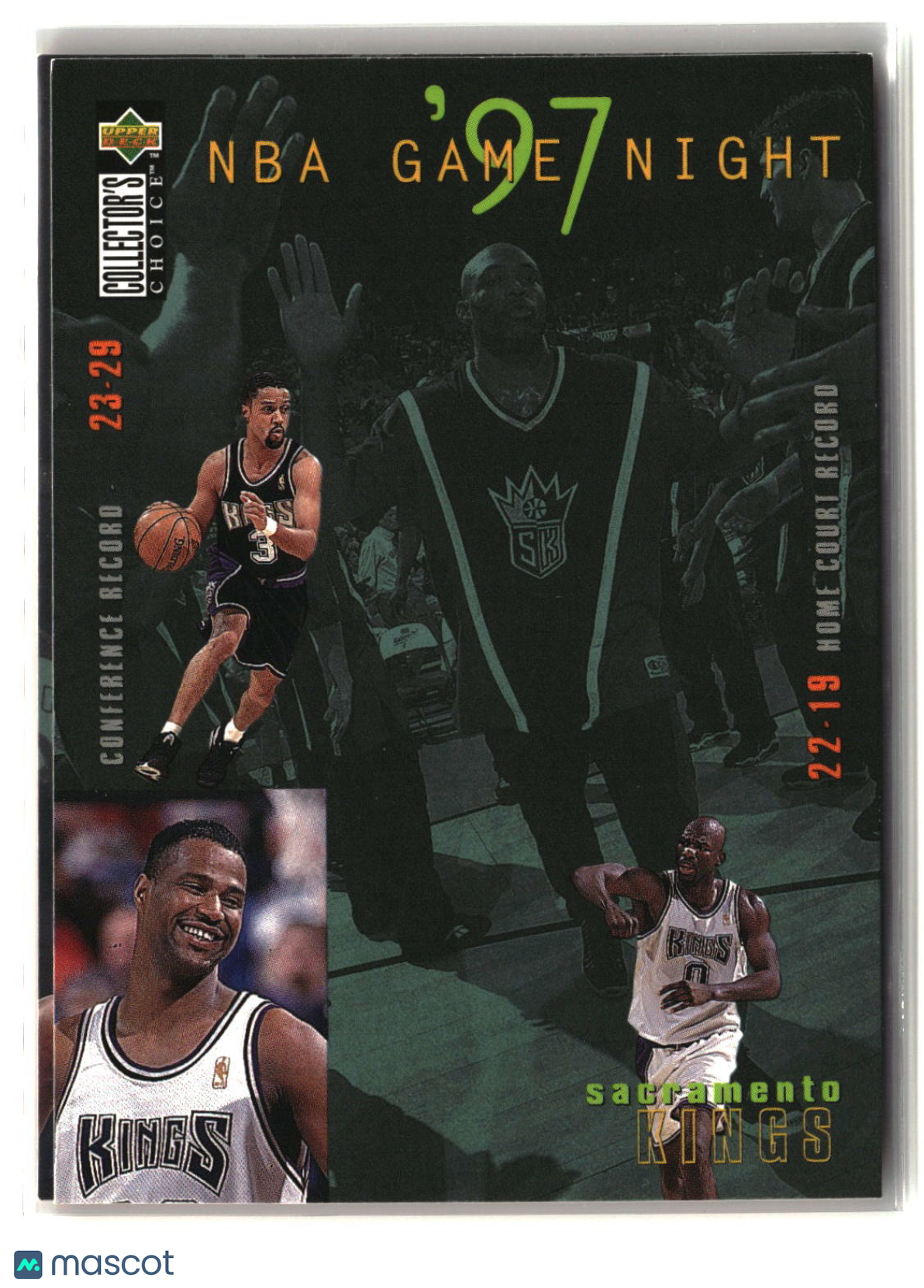 Sacramento Kings 1997-98 Collector's Choice #178