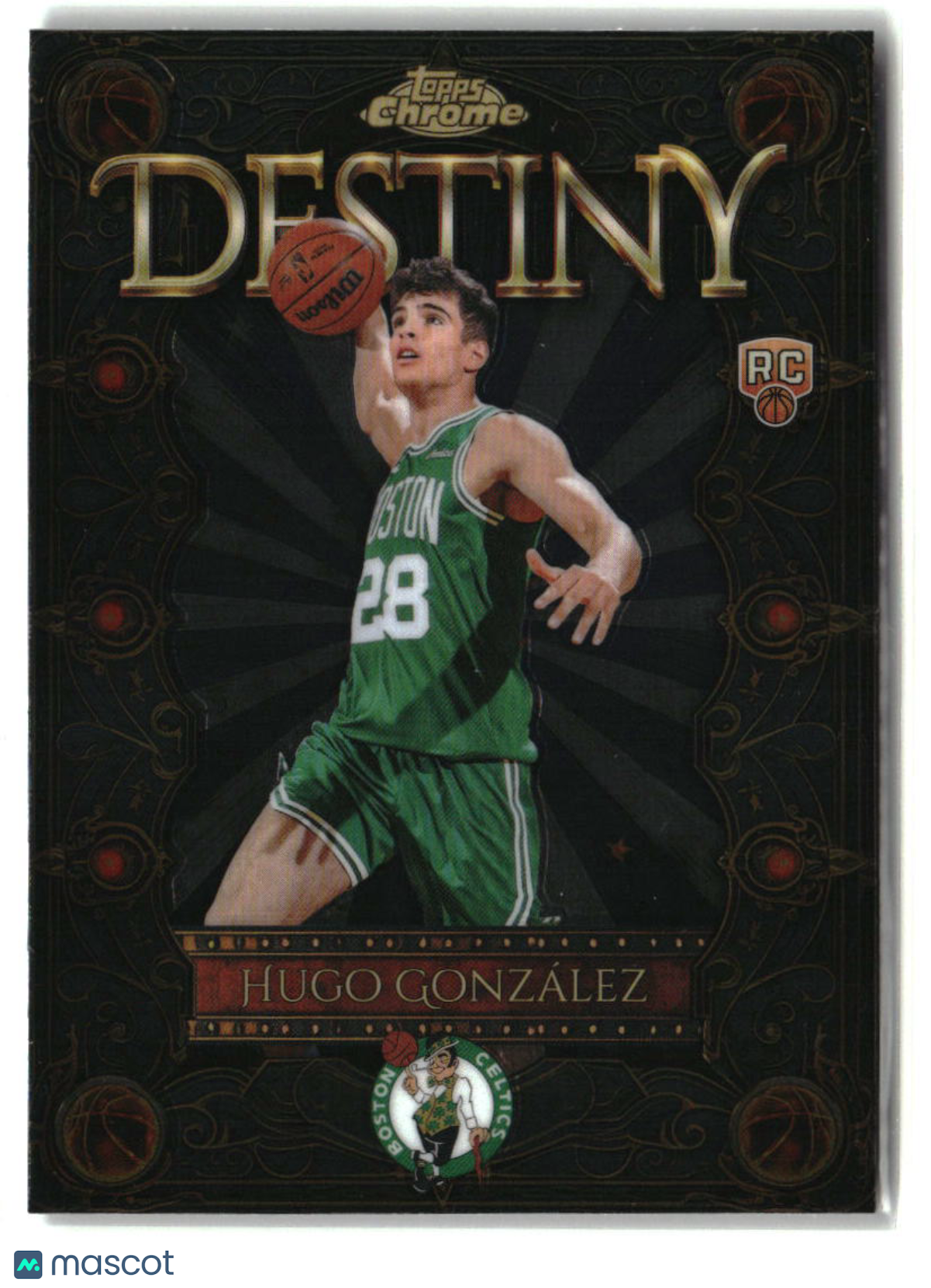 Hugo Gonza?lez 2025-26 Topps Chrome Destiny #D-23