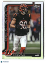 Andrei Iosivas 2025 Topps Chrome Refractor #60