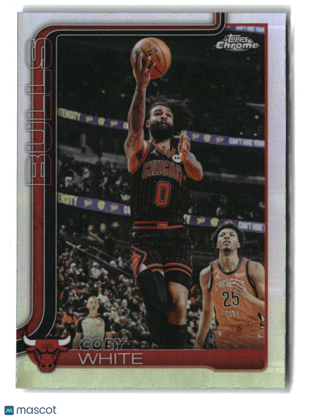 Coby White 2025-26 Topps Chrome Update Refractor #93