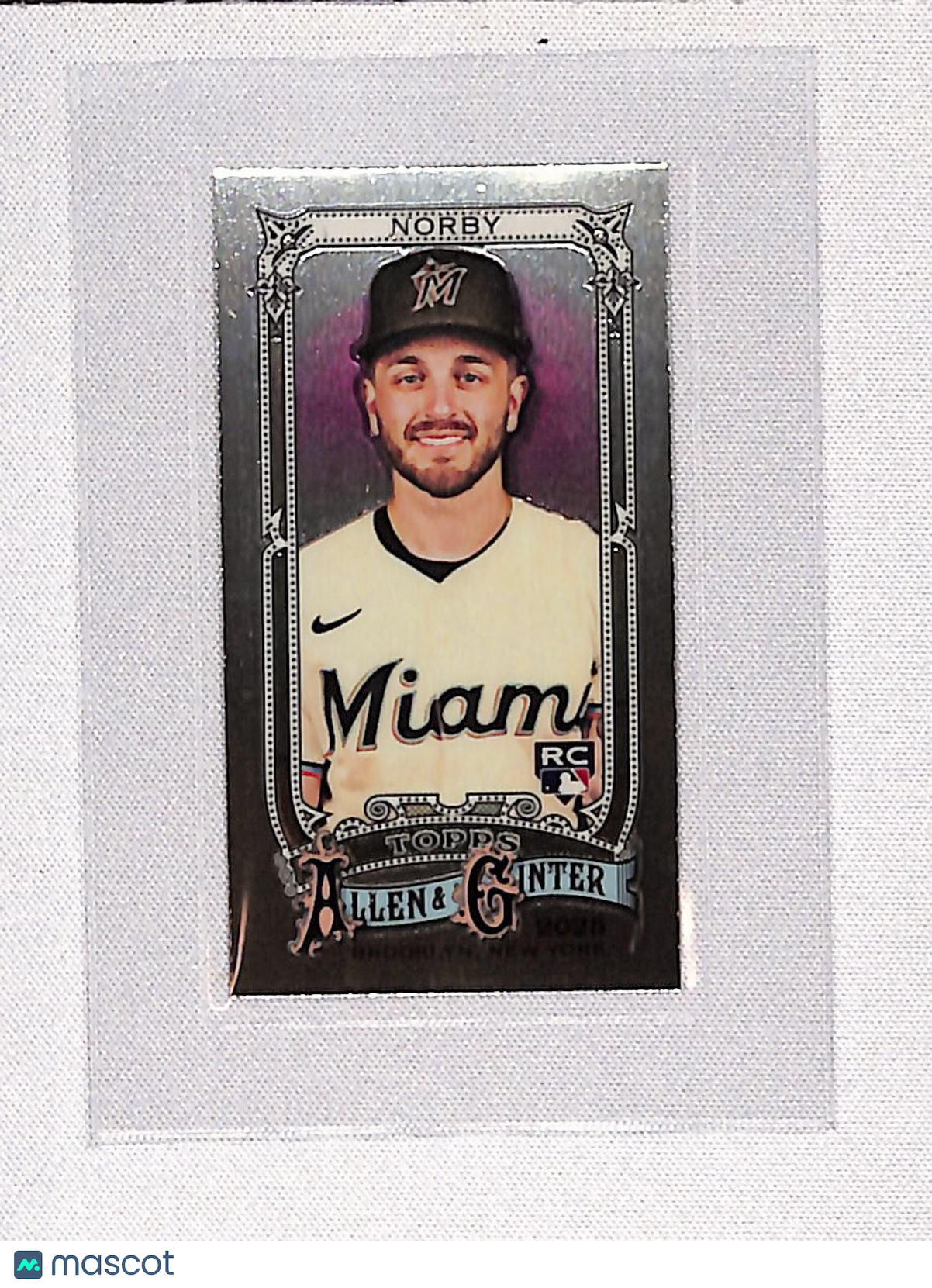 Connor Norby 2025 Topps Allen & Ginter Chrome Mini #98