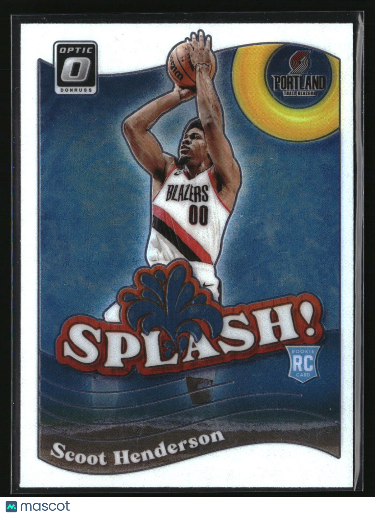 Scoot Henderson 2023-24 Donruss Optic Splash #15