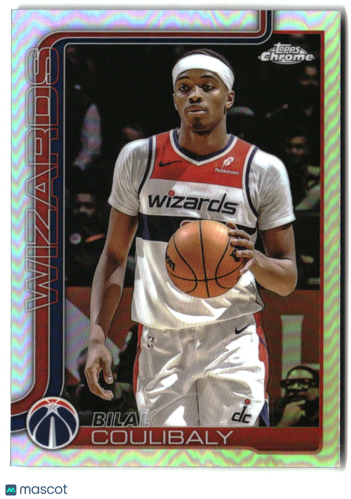 Bilal Coulibaly 2025-26 Topps Chrome Refractor #208