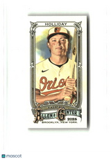 Jackson Holliday 2025 Topps Allen & Ginter Mini A & G Back #194