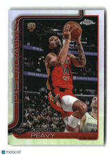 Micah Peavy 2025-26 Topps Chrome Update Refractor #191