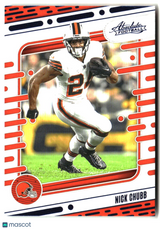 Nick Chubb 2024 Panini Absolute Blue #23