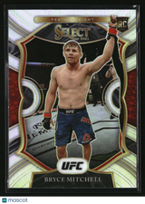 Bryce Mitchell 2021 Panini Select UFC Silver Prizms #81