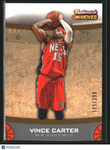 Vince Carter 2007-08 Topps Trademark Moves Orange #20 #/399
