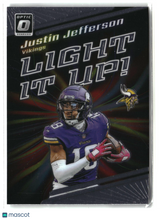 Justin Jefferson 2023 Donruss Optic Light It Up! #LU-JN