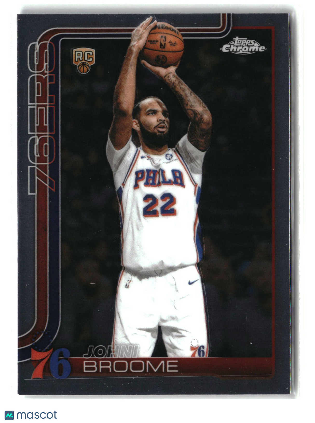 Johni Broome 2025-26 Topps Chrome Update #185