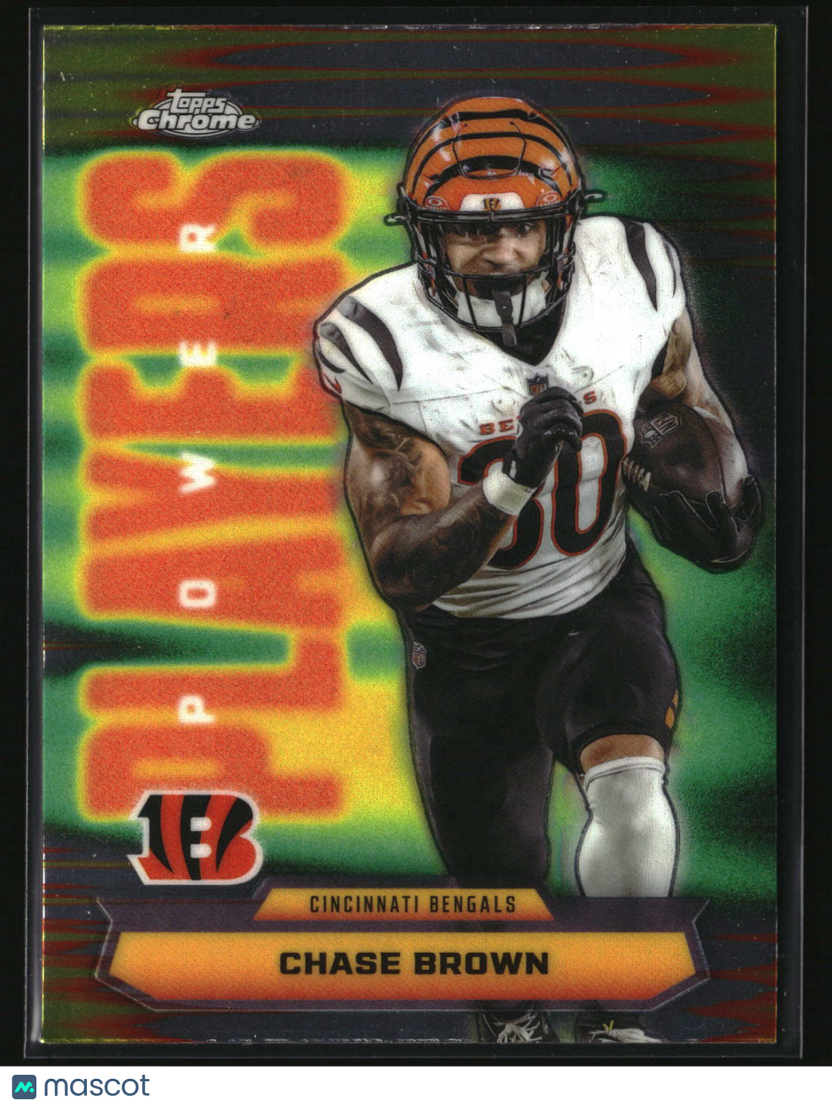 Chase Brown 2025 Topps Chrome Power Players #PP-19