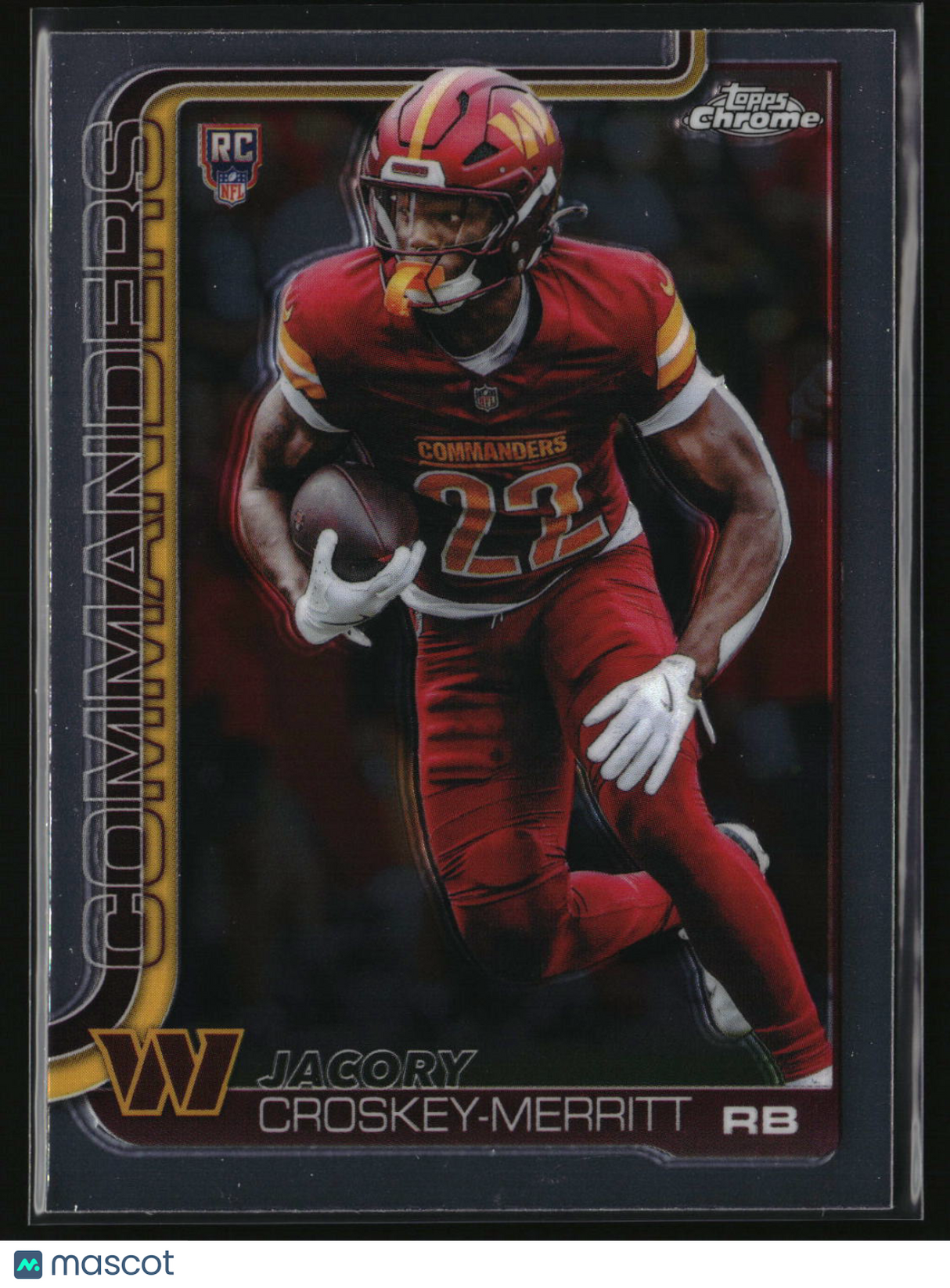 Jacory Croskey-Merritt 2025 Topps Chrome #387