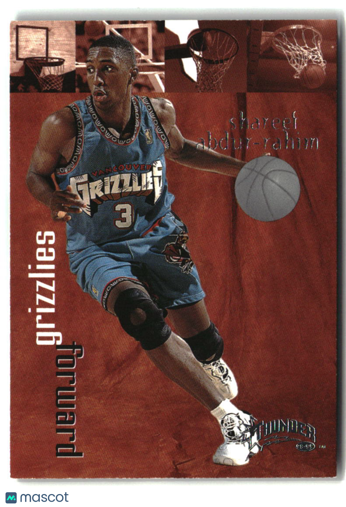 Shareef Abdur-Rahim 1998-99 SkyBox Thunder #115