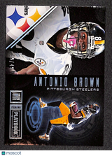 Antonio Brown 2016 Panini Playbook Platinum #11 #/49