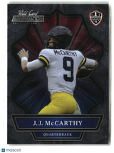 J.J. McCarthy 2021 Wild Card Alumination NIL #ANBC-1