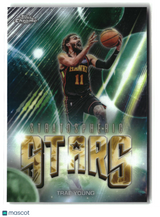 Trae Young 2025-26 Topps Chrome Update Stratospheric Stars #ST-14