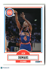 Joe Dumars 1990-91 Fleer #55