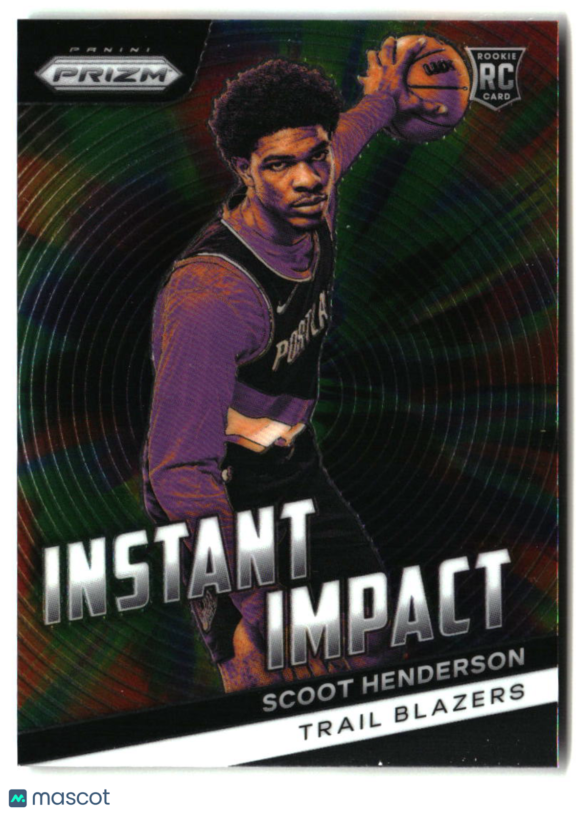 Scoot Henderson 2023-24 Panini Prizm Instant Impact #9