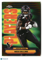 Nico Collins 2025 Topps Chrome Power Players #PP-30