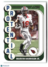 Marvin Harrison Jr. 2024 Score Protential #16