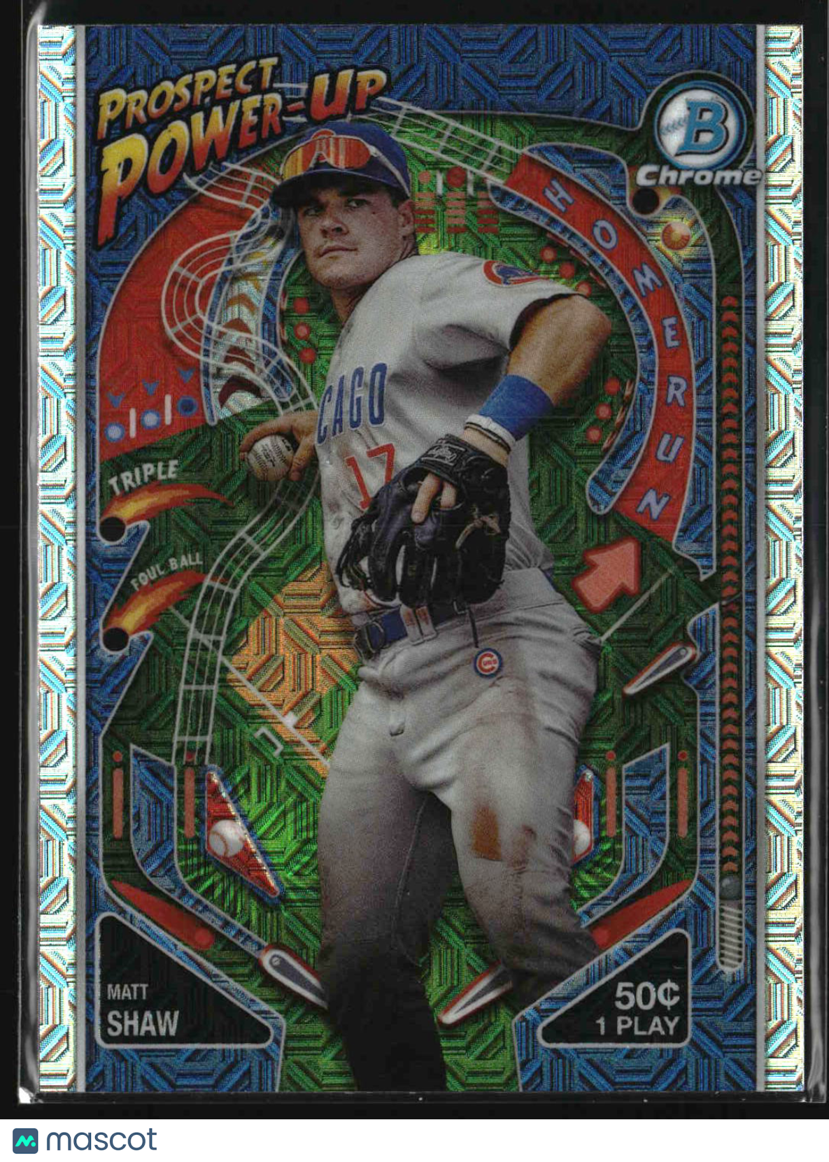 Matt Shaw 2024 Bowman Prospect Power-Up Mojo Refractors #PP-16