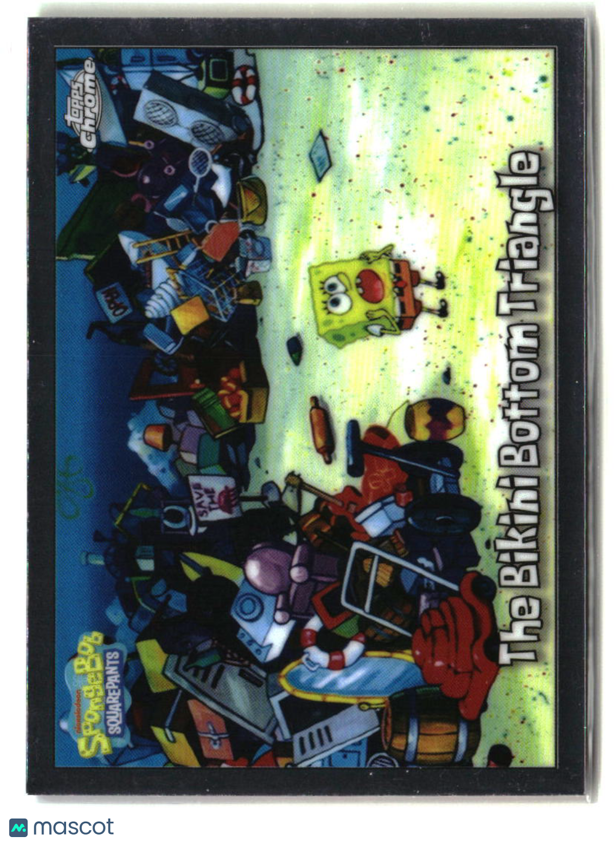 2025 Topps Chrome SpongeBob The Bikini Bottom Triangle #161