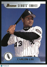Carlos Lee 1999 Bowman Scouts' Choice #SC10