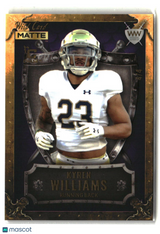 Kyren Williams 2022 Wild Card Matte Weekend Warrior #WW-37 #/4