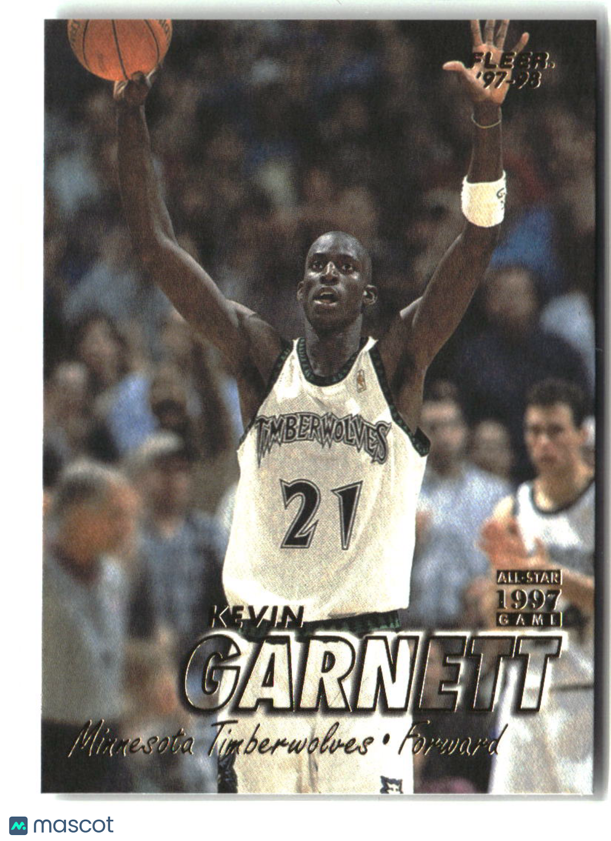Kevin Garnett 1997-98 Fleer #250