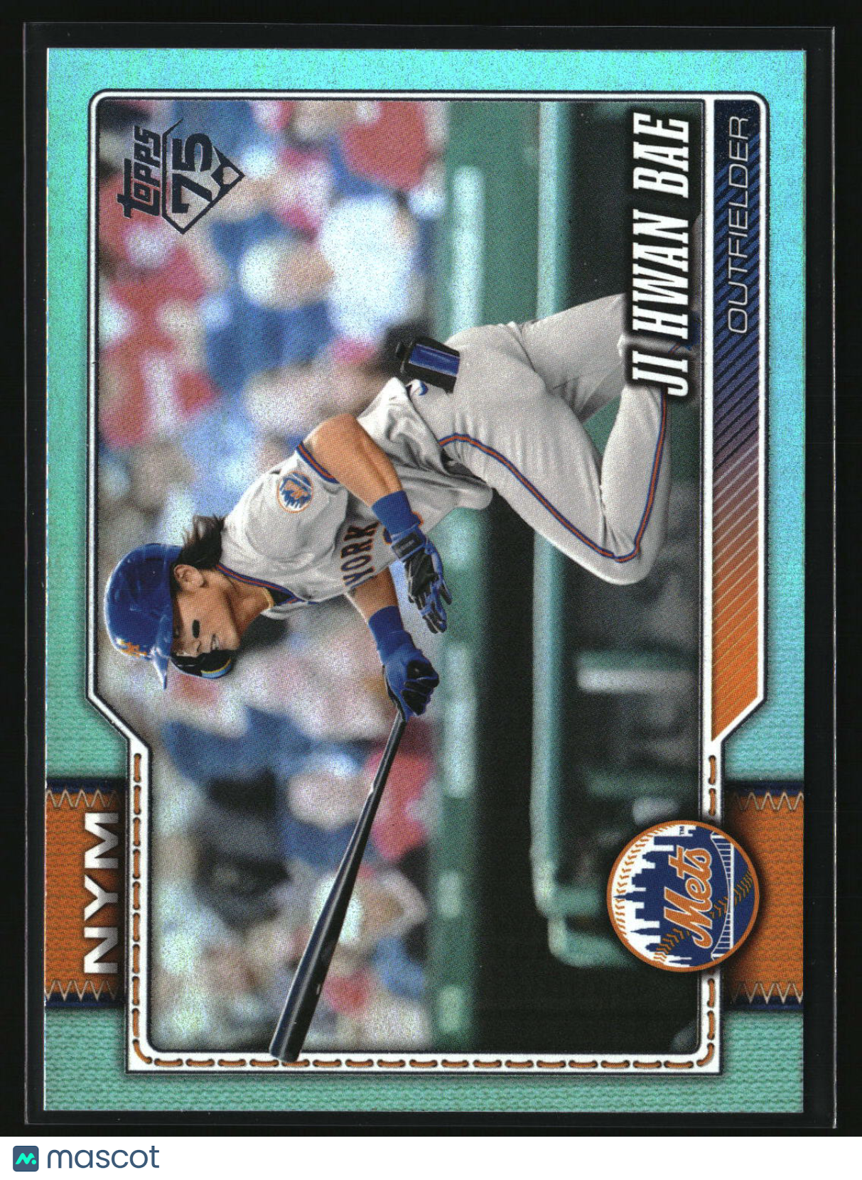 Ji Hwan Bae 2026 Topps Aqua Rainbow Foil #563
