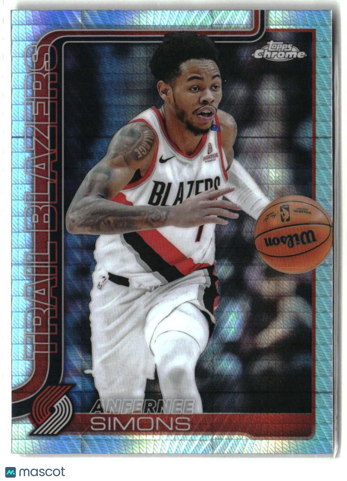 Anfernee Simons 2025-26 Topps Chrome Prism Refractor #122