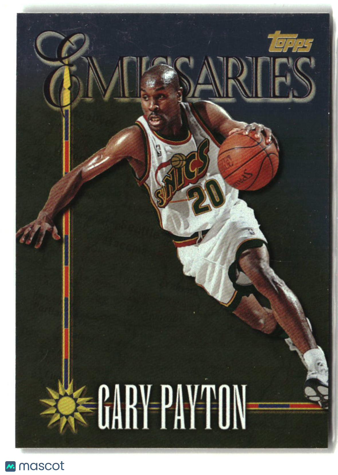 Gary Payton 1998-99 Topps Emissaries #E12