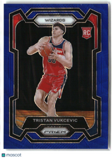 Tristan Vukcevic 2023-24 Panini Prizm Prizms Blue Wave #126