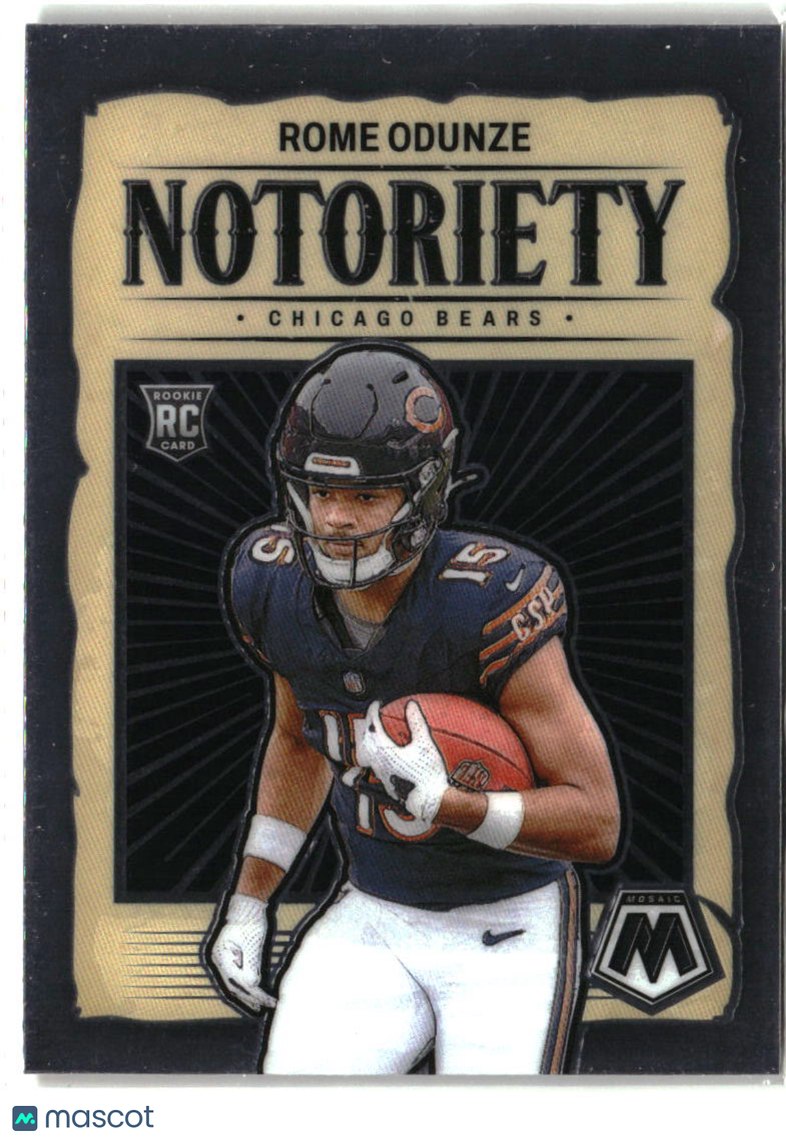 Rome Odunze 2024 Panini Mosaic Notoriety #24