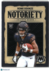 Rome Odunze 2024 Panini Mosaic Notoriety #24