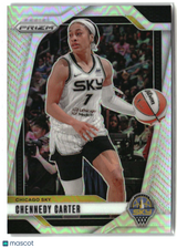 Chennedy Carter 2024 Panini Prizm WNBA Silver Prizms #66