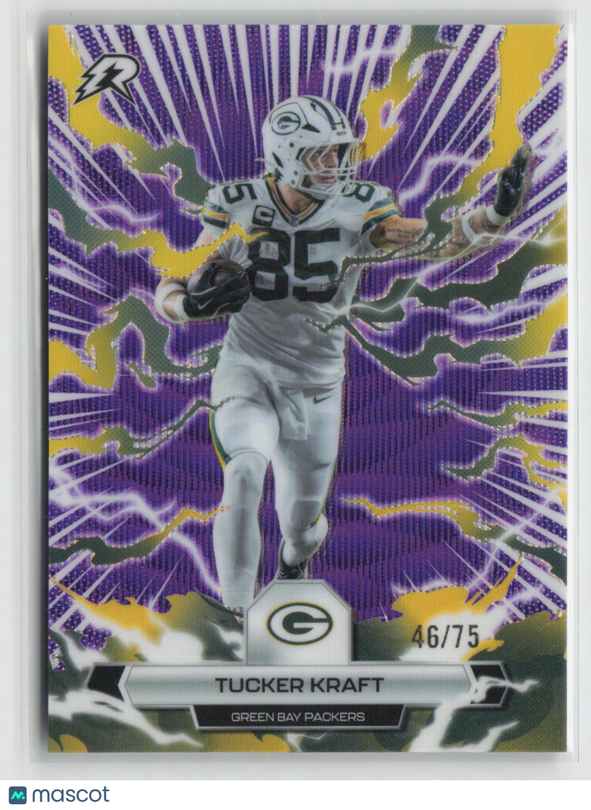 Tucker Kraft 2025 Topps Resurgence Purple Surge Refractor #36