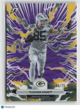Tucker Kraft 2025 Topps Resurgence Purple Surge Refractor #36