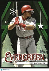 Ivan Rodriguez 2025 Topps Holiday Evergreen #E-13