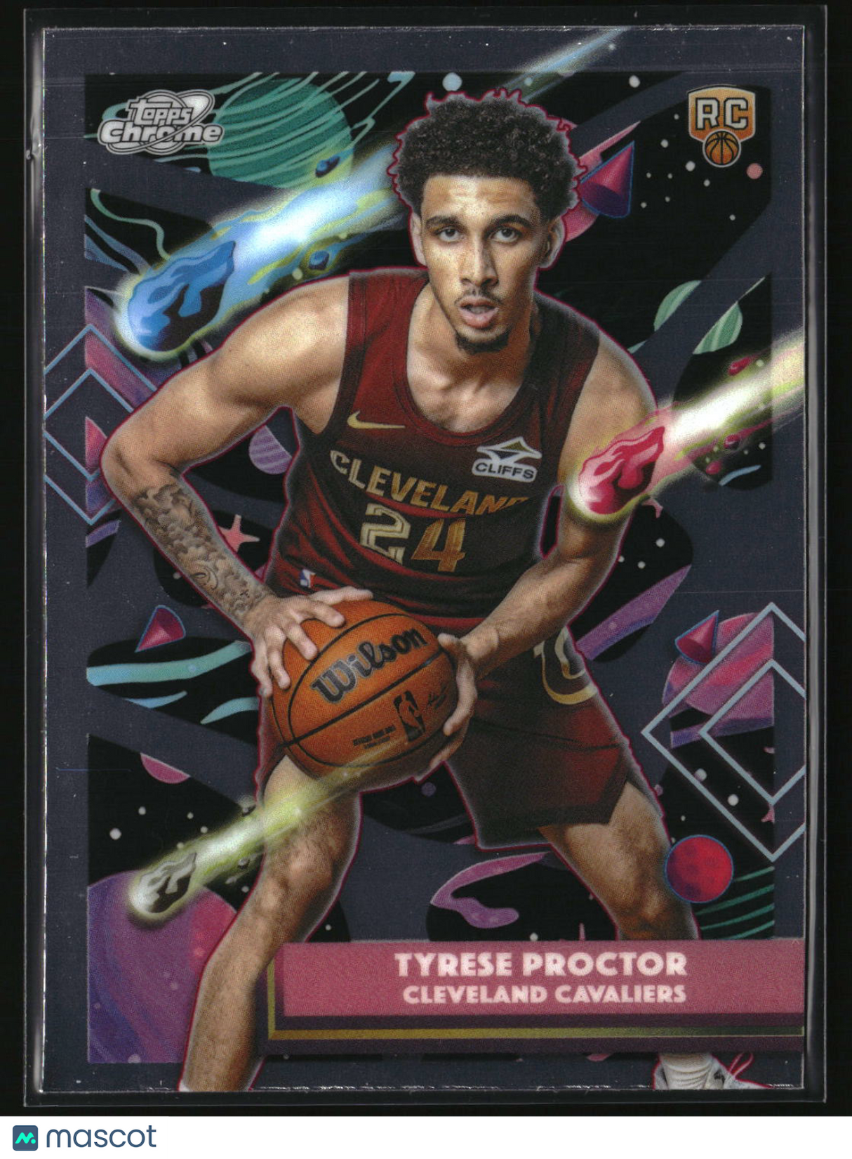 Tyrese Proctor 2025-26 Topps Chrome Cosmic #140