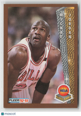 Michael Jordan 1992-93 Fleer #246