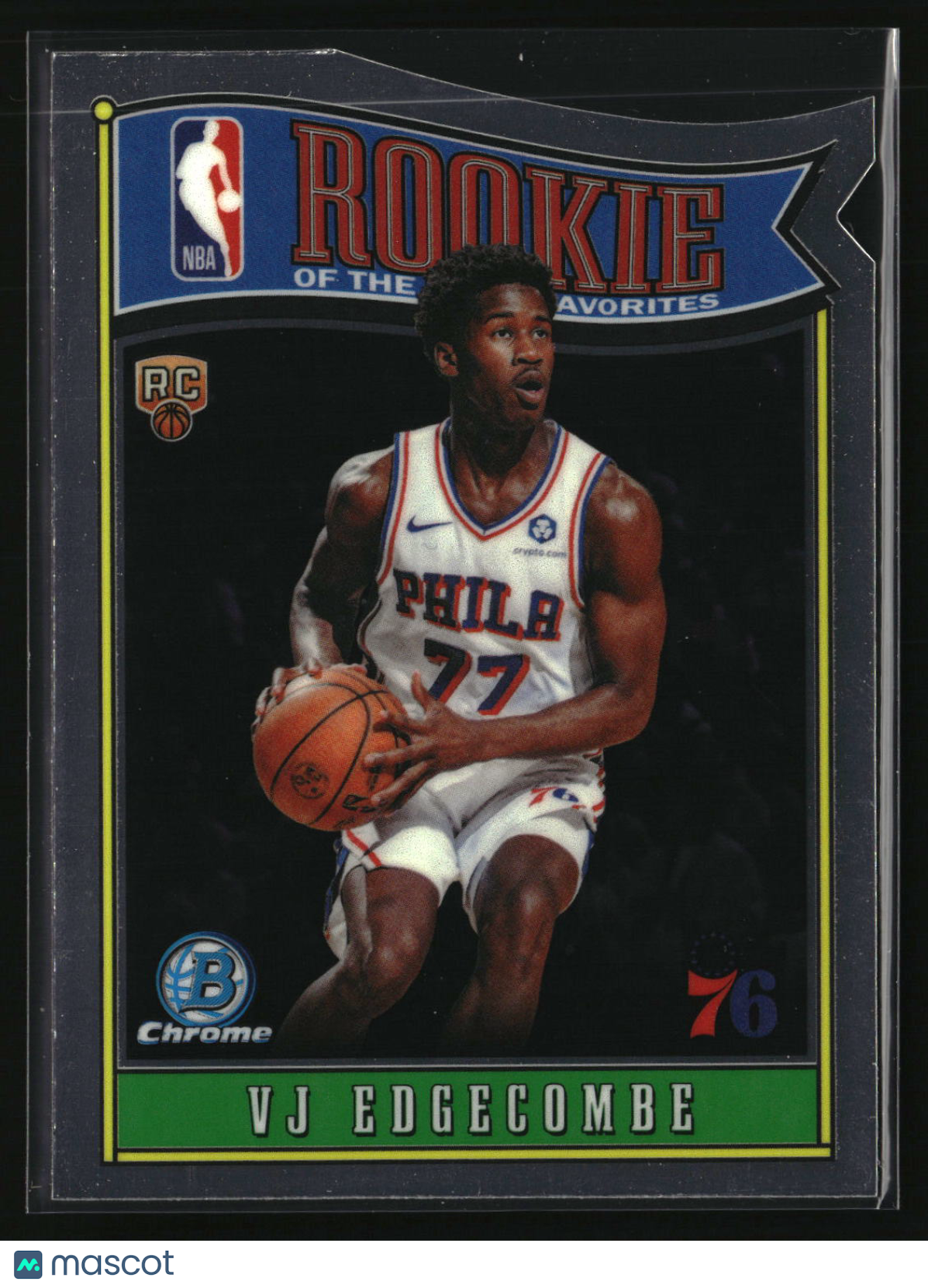 VJ Edgecombe 2025-26 Bowman Rookie of the Year Favorites #RY-3