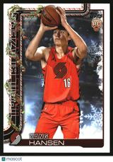 Yang Hansen 2025-26 Topps Holiday #H176