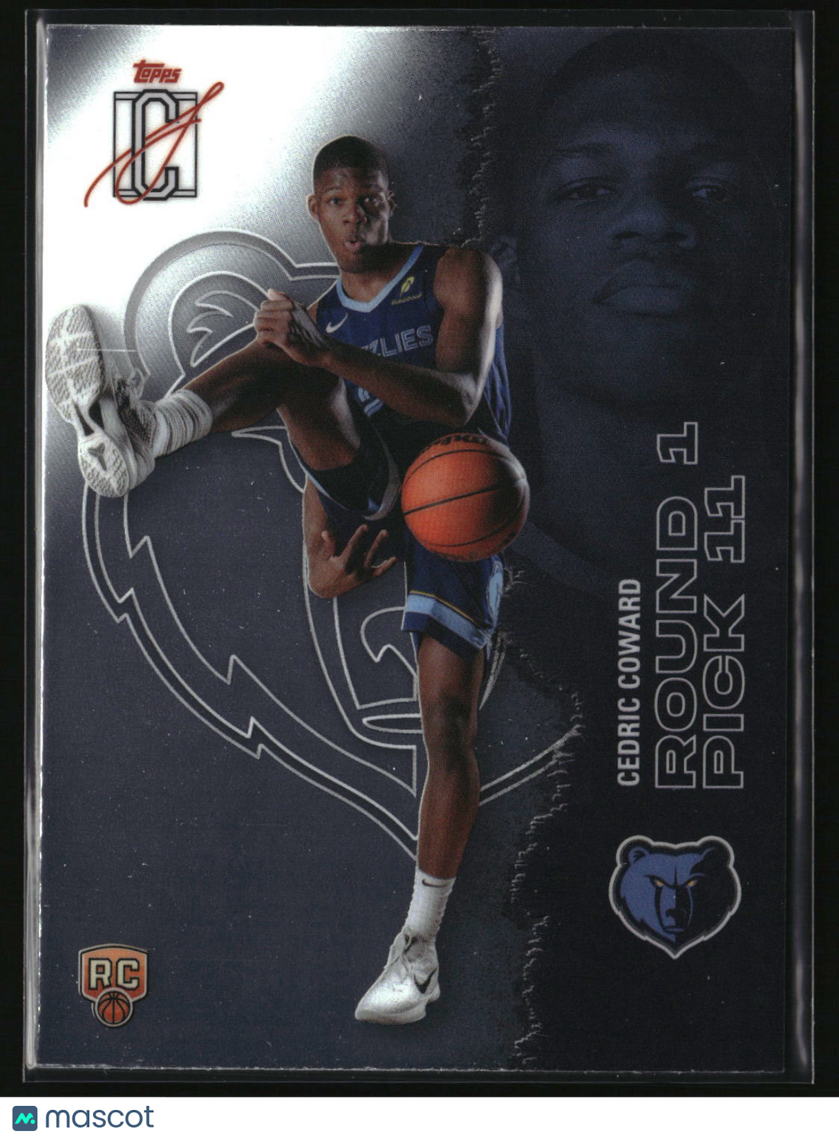 Cedric Coward 2025-26 Topps Signature Class Chrome #108