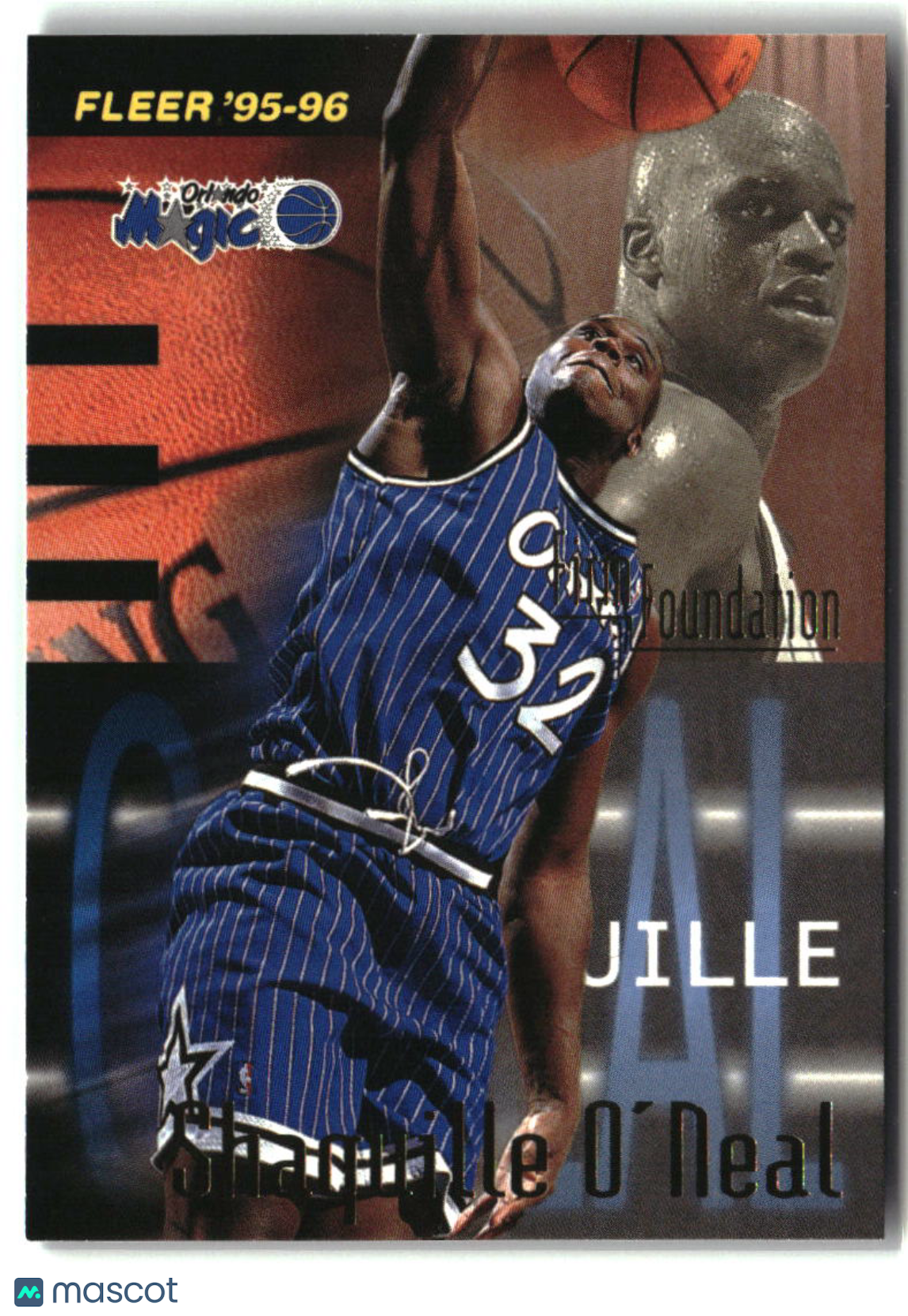 Shaquille O'Neal 1995-96 Fleer #338