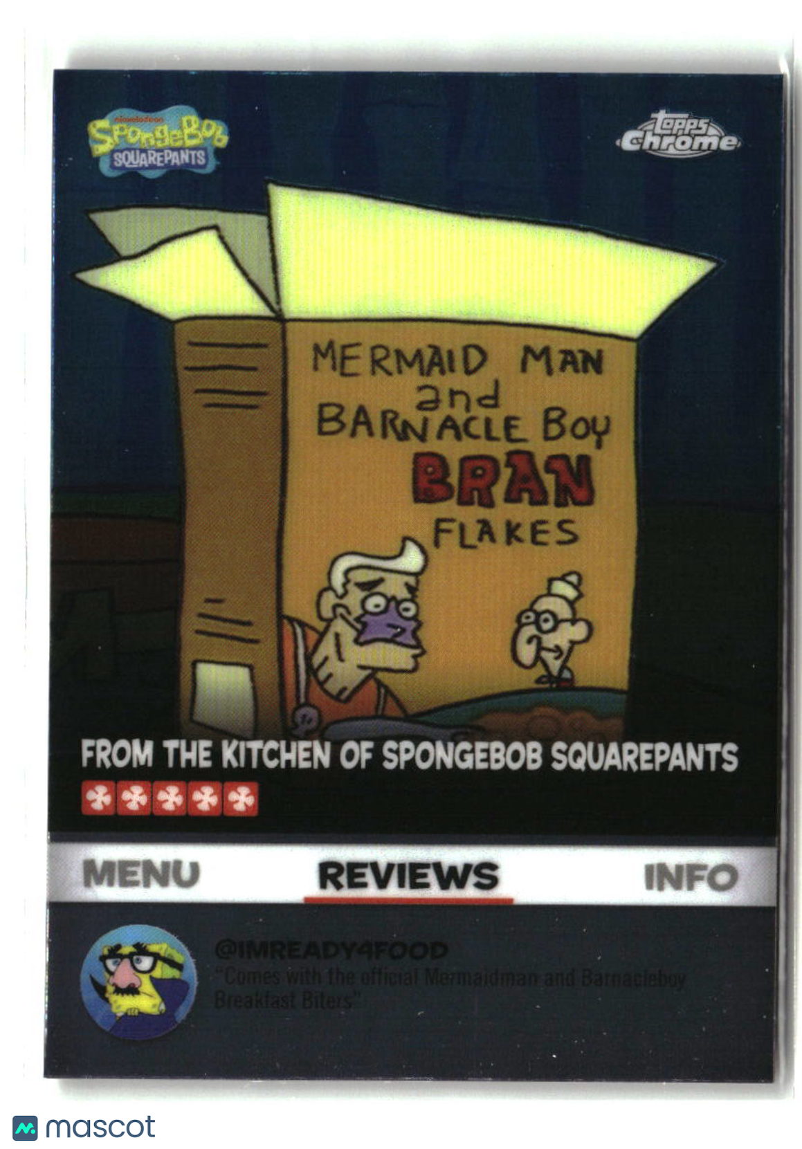 Mermaidman and Barnacleboy Bran Flakes Kelp Reviews #BB-19