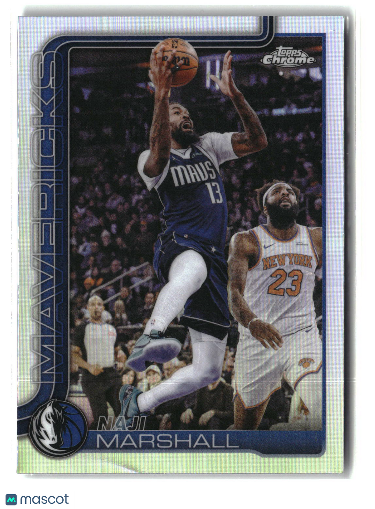 Naji Marshall 2025-26 Topps Chrome Update Refractor #120