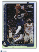 Naji Marshall 2025-26 Topps Chrome Update Refractor #120
