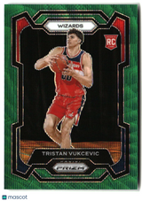 Tristan Vukcevic 2023-24 Panini Prizm Prizms Green Wave #126