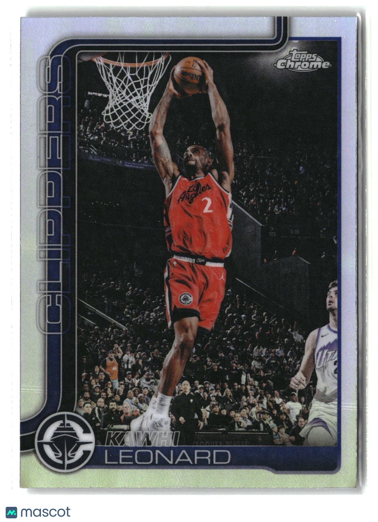 Kawhi Leonard 2025-26 Topps Chrome Update Refractor #24